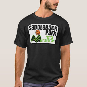 サドルバックパークモータープレイグラウンドロゴ(カラー) T-S Tシャツ