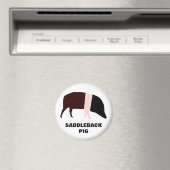 サドルバックピグカスタマイズ可能マグネット マグネット (インサイチュ (食洗機))