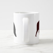 サドルバックピグマグ ジャンボコーヒーマグカップ (裏面)