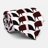 サドルバック豚のネクタイ ネクタイ (ロール)