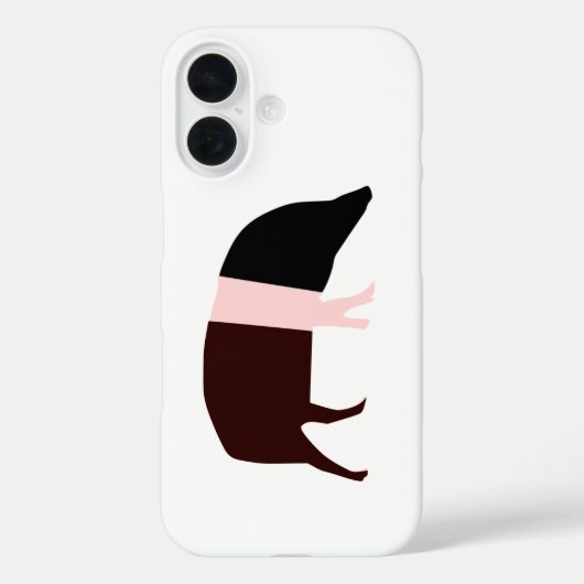 サドルバック豚iPhone 5ケース Case-Mate iPhoneケース (裏面)