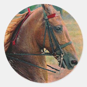 サドルフェイクバ絵画ッド ラウンドシール