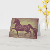 サドルブレッド歌 カード (黄色い花)