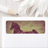 サドルブレッド歌 ラベル (インサイチュ)