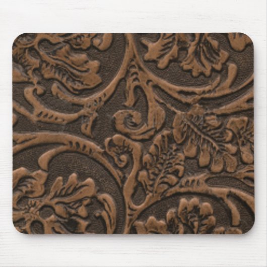 サドルレザー マウスパッド (正面)