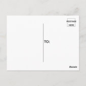 サドル付きカウボーイ牧場 ポストカード (裏面)