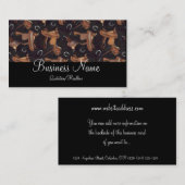 サドル及び蹄鉄の名刺 名刺 (正面/裏面)