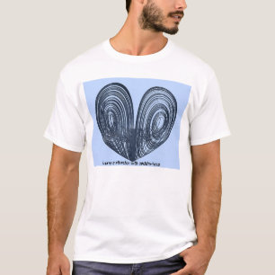 サドル焦点とのロレンツのattractor tシャツ