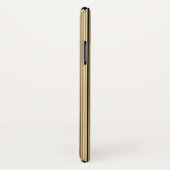 サドル茶色と黒のパタストライプのーン Case-Mate iPhoneケース (裏面/右)