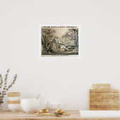 『サドル補修』、『ダヴィー・クロケット』スターのポスター ポスター (キッチン)