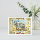 サドル100周年博覧会広告 ポストカード (スタンド正面)