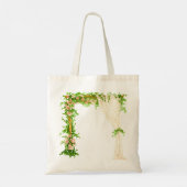 サドル&スパークル - ウェスタンウェディングアートワークデザイン トートバッグ (裏面)