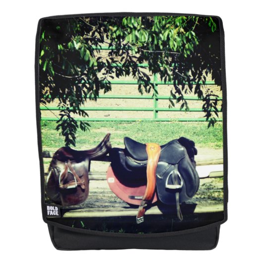 サドル バックパック (正面)