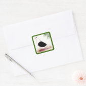 サドル・ホーマー・ピジョン スクエアシール (封筒)