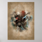 サドル – ポスター (正面)