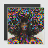 サドレインボーメラニンクイーンブラックガール魔法シエスタ (正面/裏面)