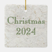 サド日本のカエル19世紀 セラミックオーナメント (裏面)