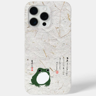 サド日本のカエル19世紀 iPhone 15 PRO MAXケース