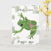 サナサナコリタデラナ カード (黄色い花)