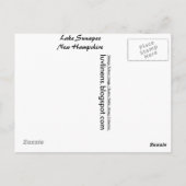 サナピー湖からこんにちは ポストカード (裏面)