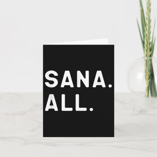 サナ オール ファニー フィリピノ カード (正面)