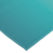 サニかわいらしーグラデーションオレンジ&ティール（緑がかった色）ブルーグラデーション テーブルクロス (アングル)