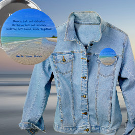 サニベルアイランドビーチフロリダプレハリケーンイアン 缶バッジ