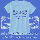 サニベルアイランドフロリかわいらしダアールデコ人魚 Tシャツ