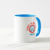 サニベルアイランドフロリダコーヒーマグ マグカップ (正面右)