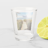 サニベルアイランドフロリダビーチ海 ショットグラス (裏面)