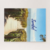 サニベルアイランドフロリダビーチ海 ジグソーパズル (横)