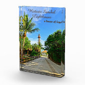 サニベルアイランドフロリダライトハウスビーコンオブホープ フォトブロック (右)