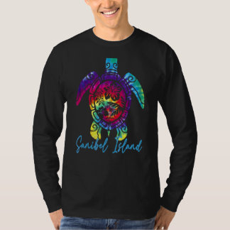 サニベルアイランド絞り染めシータートルマッチングファミリー Tシャツ