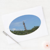 サニベルライトハウス 楕円形シール (封筒)