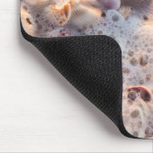 サニベル島の波と貝 マウスパッド (コーナー)