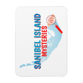 サニベル島ミステリー冷凍機マグネット マグネット (縦)