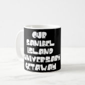 サニベル島記念日 コーヒーマグカップ (正面左)