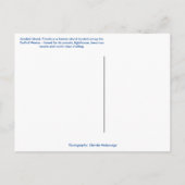 サニベル島 フロリダ州 - メキシコ湾岸 ポストカード (裏面)