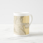 サニベル島(1918年)コーヒーマグ ボーンチャイナマグカップ (正面右)