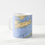 サニベル キャプティバ 海事デザイン コーヒーマグカップ (正面左)