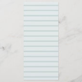 サニベル |ヴィンテージ結婚トロピカルのメニューカード メニュー (裏面)