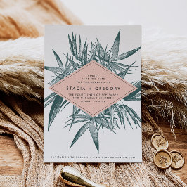 サニベル | Tropical Botanical日付カードを保存 セーブザデート