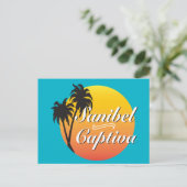 サニベルCaptiva諸島フロリダパエレガントーム ポストカード (スタンド正面)