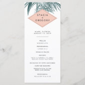 サニベ結婚ル式プログラム プログラム (正面)