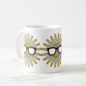 サニーおたくグラス+あなたのバックガー。&アイディア コーヒーマグカップ (正面左)