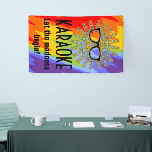 サニーおたくグラス+あなたのバックガー。&アイディア 横断幕 (トレードショー)