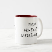 サニーの残忍のマグ!!! ツートーンマグカップ (正面右)