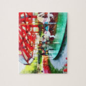 サニーアフタヌーンオンザ回転木馬 ジグソーパズル (縦)