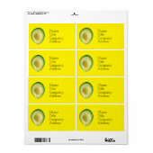 サニーアボカドスピリット4リタ ラベル (フルシート)