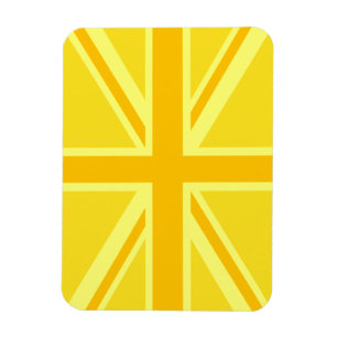 サニーイエローユニオンジャックイギリス国旗の装飾 マグネット